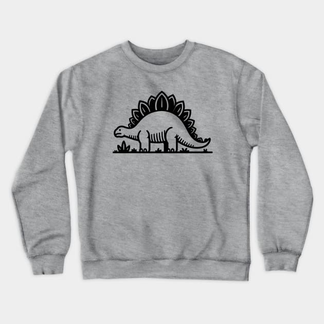 Stegosaurus Crewneck Sweatshirt by KayBee Gift Shop